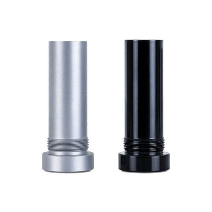 Mishimoto Weighted Shift Knob - Gunmetal/Silver Core - 2022-2024 Subaru WRX