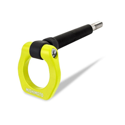 Mishimoto Racing Front Tow Hook - Yellow - 2022-2024 Subaru WRX