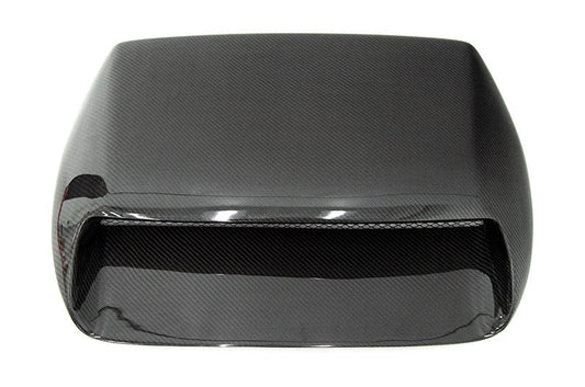 OLM Oversized Carbon Fiber Hood Scoop - 2015-2021 WRX / STI