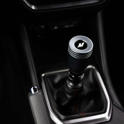 Mishimoto Weighted Shift Knob - Gunmetal/Black Core - 2022-2024 Subaru WRX