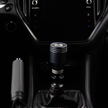 Mishimoto Weighted Shift Knob - Gunmetal/Black Core - 2022-2024 Subaru WRX