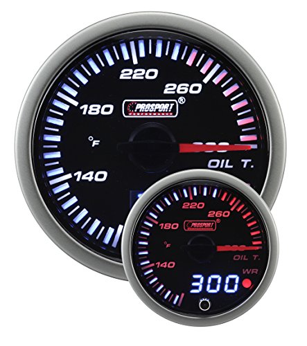 ProSport 2-1/16" JDM Electrical Oil Temperature Gauge