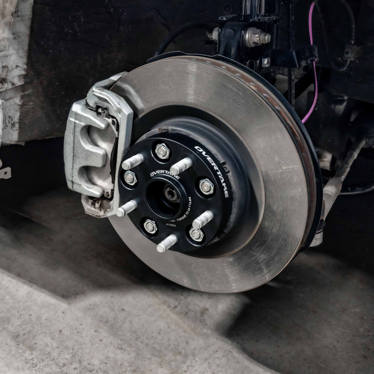 OVERTAKE Wheel Spacer Adapters - Pair - 25mm 5x100 to 5x114.3 - Subaru 2002-2014 WRX, 2004 STI, 2013-2027 BRZ/GR86, and more