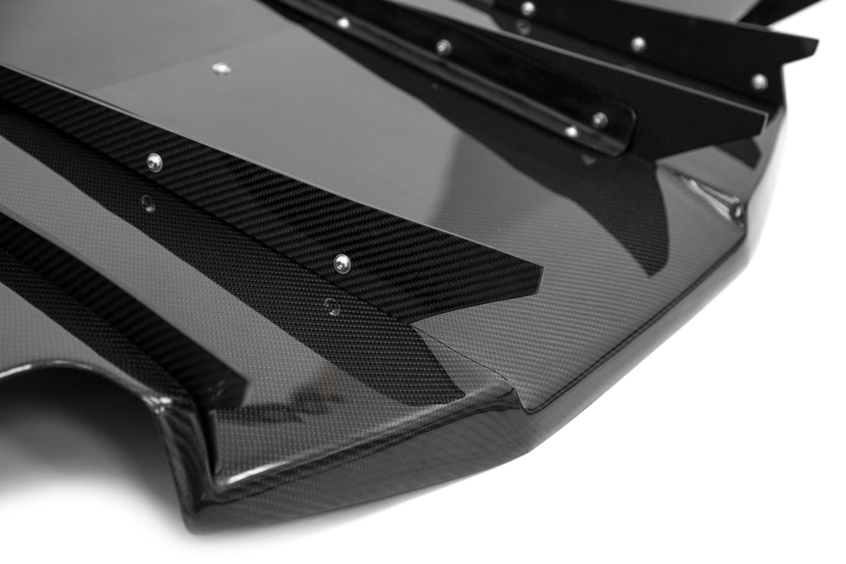 OLM Half Carbon VA Style Rear Diffuser - 2015-2020 WRX / STI