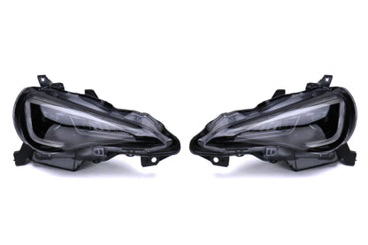 OLM Sequential Style Headlights w/ 6000k HID - 13+ FT86 / BRZ