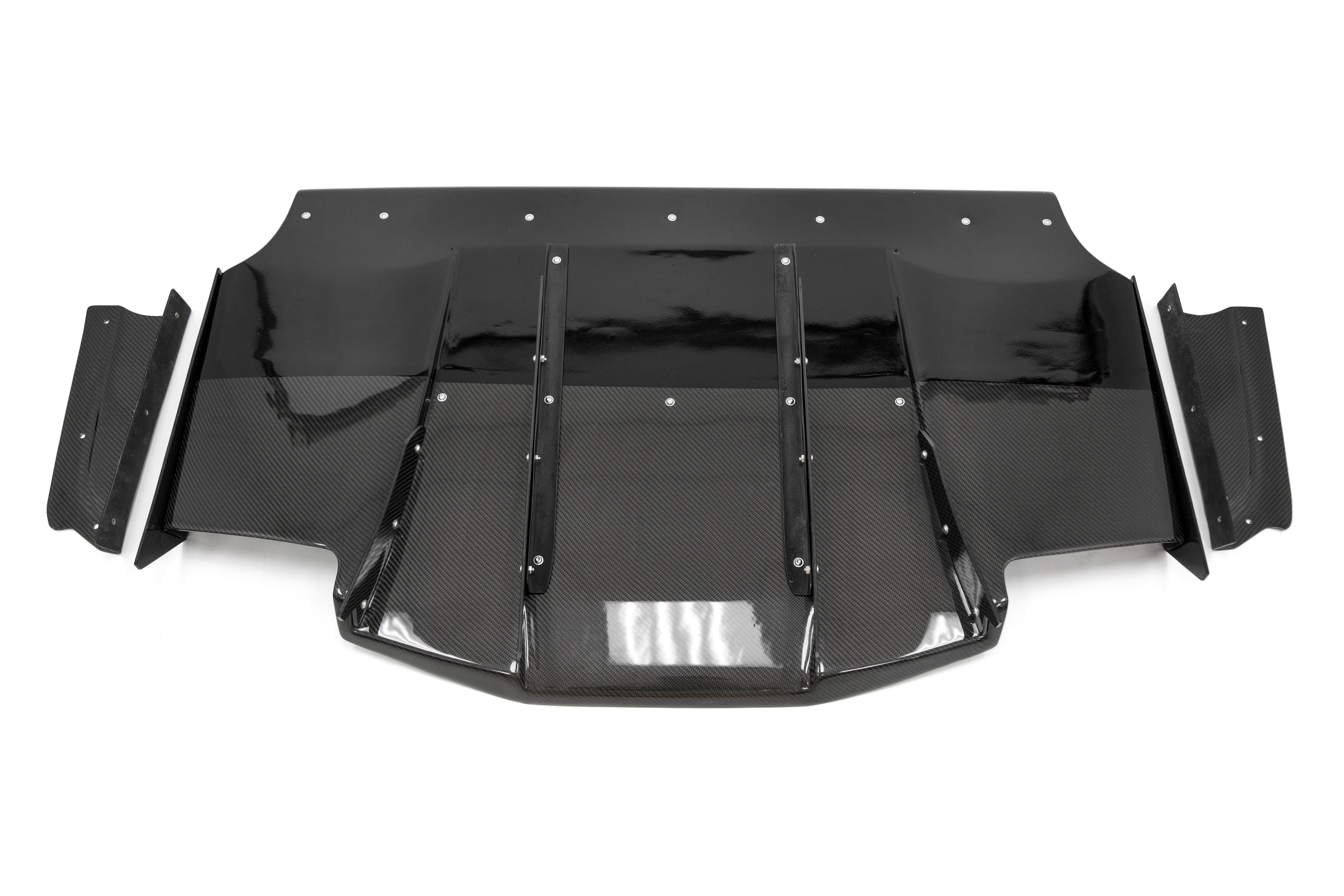 Obs Rear Diffuser OLM Half Carbon VA Style Rear Diffuser - 2015-2020 WRX / STI – SubiSpeed