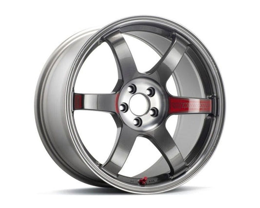 Volk Racing TE37 Saga SL Pressed Graphite 18x9.5 +45mm 5x114.3 (Single Wheel) - 2015-2024 Subaru WRX / 2015-2021 STI / 2019-2024 Forester
