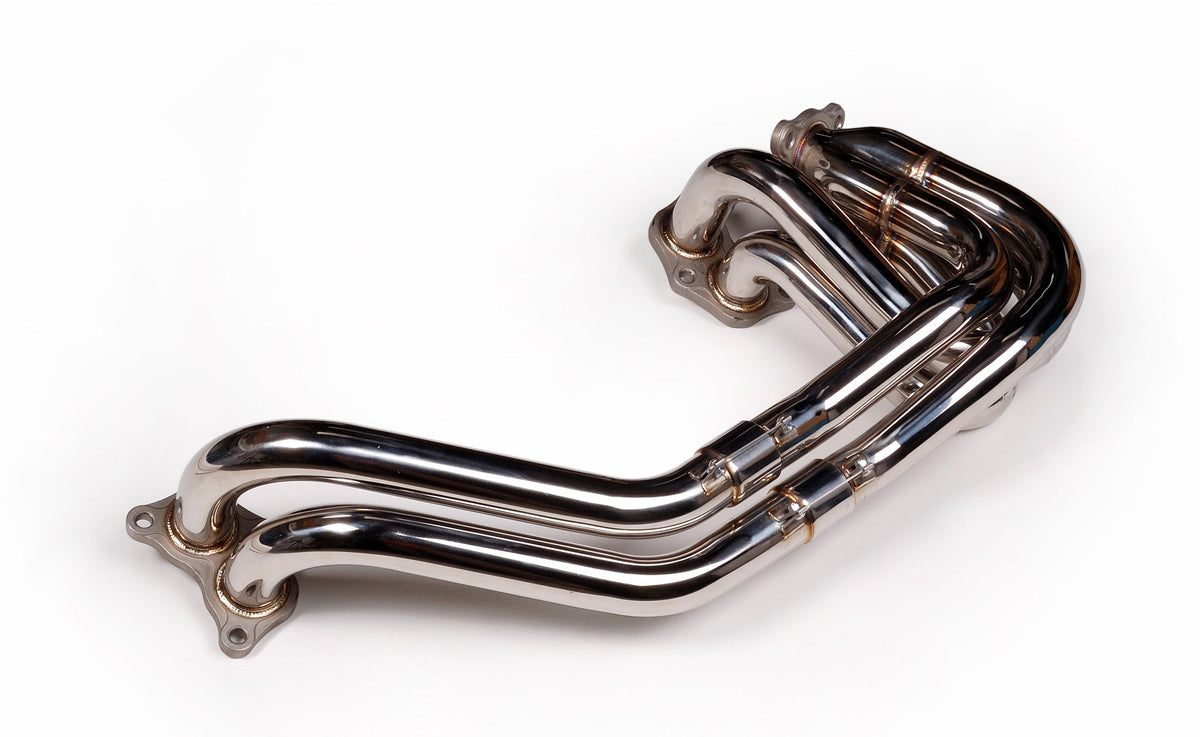 Tomioka Racing Subaru Single Scroll Unequal Length Exhaust Manifold with 3 bolts Up-pipe  - 2002-2014 Subaru WRX / 2004-2021 STI