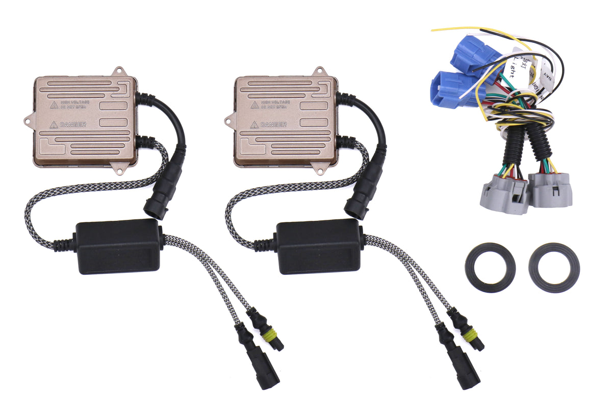 OLM Sequential Style Headlights w/ 6000k HID - 13+ FT86 / BRZ