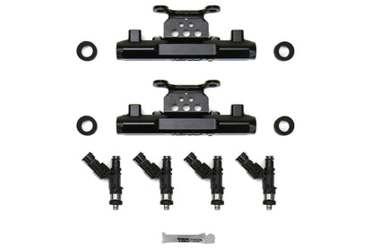 DET6-101-1000 DeatschWerks Fuel Injectors 1000cc w/Top Feed Conversion Fuel Rails - 2004-2006 Subaru STI / 2005-2006 Legacy GT,