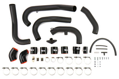 ETS200-20-ICP-001 ETS Front Mount Intercooler Piping Kit Wrinkle Black - 2008-2014 Subaru STI,