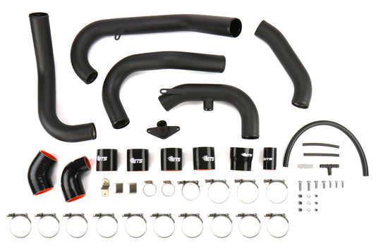 ETS200-20-ICP-001 ETS Front Mount Intercooler Piping Kit Wrinkle Black - 2008-2014 Subaru STI,