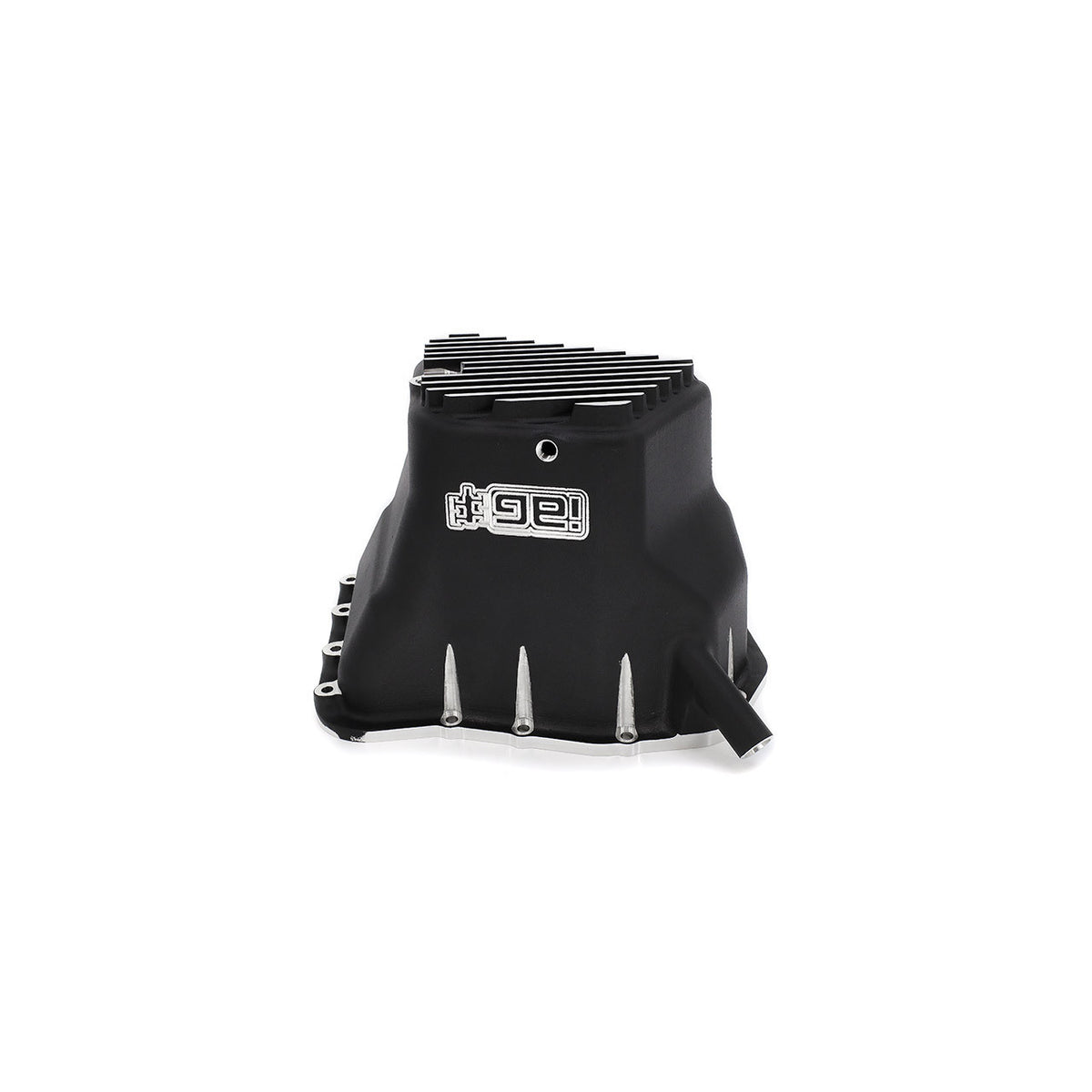 IAGIAG-ENG-2203BK IAG EJ Competition Series Oil Pan w/ Removable Comp Series Lower Baffle - Black Finish (Pan & CS Baffle Only),