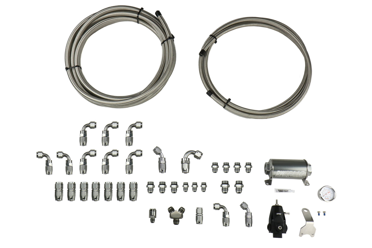DeatschWerks X2 Series Pump Module PTFE Return Plumbing Kit - Subaru Models (inc. 2008-2014 WRX / 2008-2021 STI)