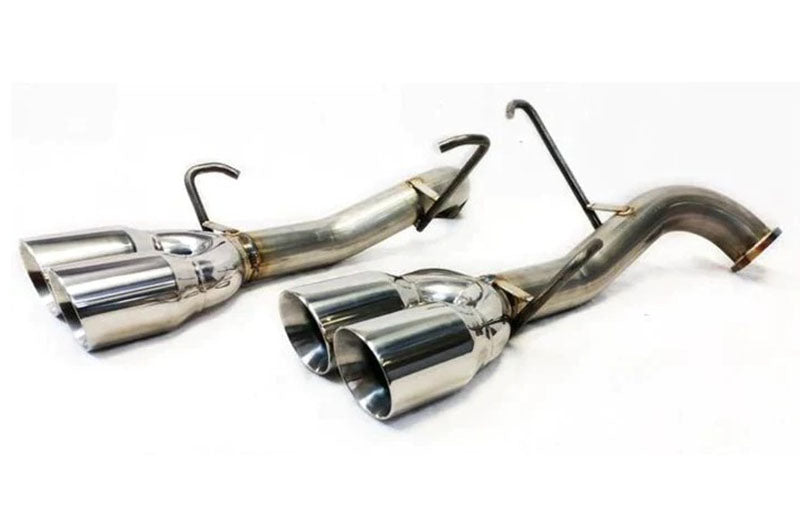ETS200-60-EXH-101 ETS Axle-Back Exhaust System No Muffler Polished Tips - 2022+ Subaru WRX,