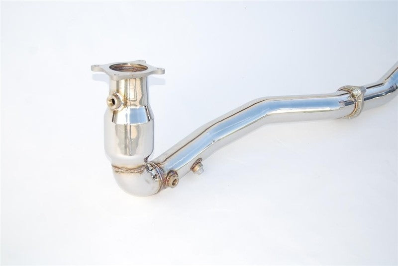INVHS15SWMDOC Invidia Catted Stainless Steel Downpipe - 2015+ WRX 6MT,
