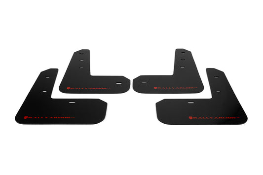 RALMF23-UR-BLK/RD Rally Armor Mud Flaps (Red) - 2013+ BRZ,