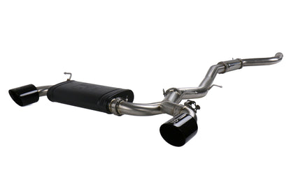 AFE49-36043-B aFe Takeda 3" to 2-1/2" 304 Stainless Steel Catback Exhaust - 2020 Supra-Black,