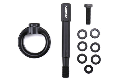 PERPSP-BDY-252BK PERRIN Performance Rear Tow Hook Kit Black,