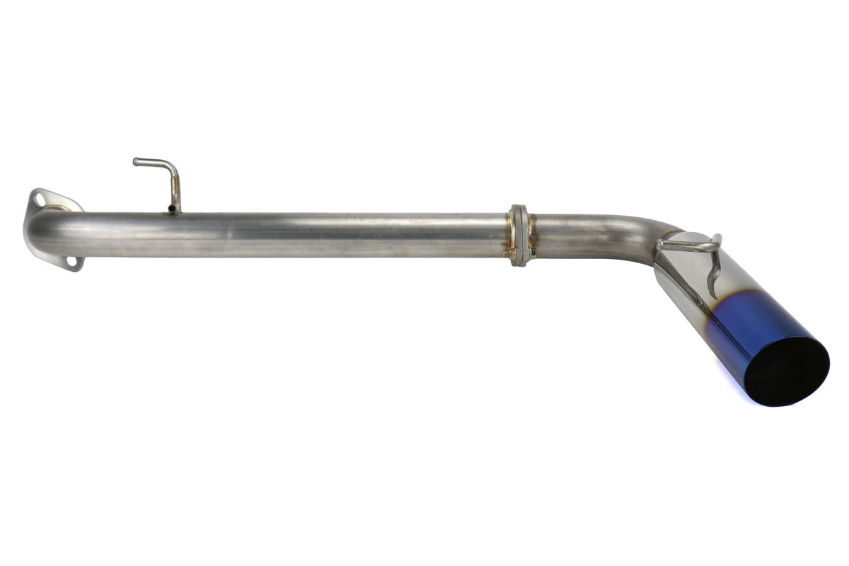 REMRO-TTZN-SL Remark Single-Exit Axleback Exhaust System BOSO Edition Burnt Stainless Steel Tip,