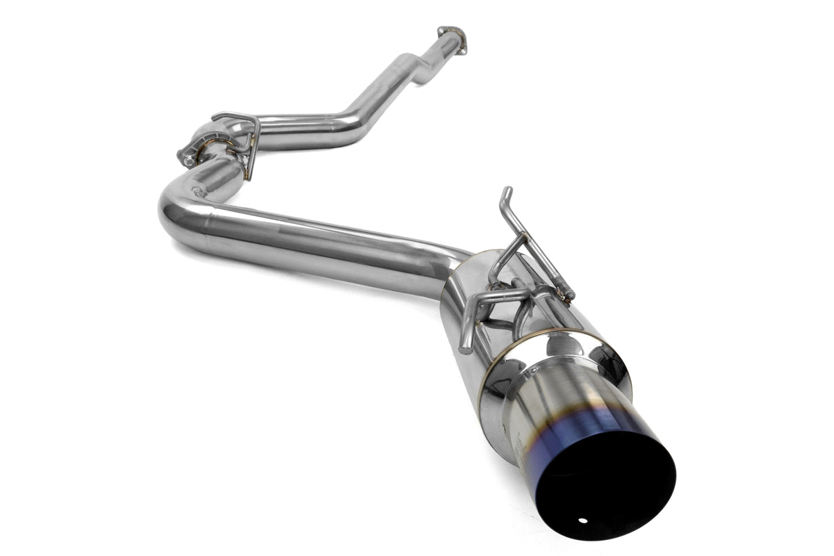 INVHS08SW5GRT Invidia Racing Series Cat Back Exhaust w/Titanium Tip - 2008-2014 Subaru WRX Hatchback,