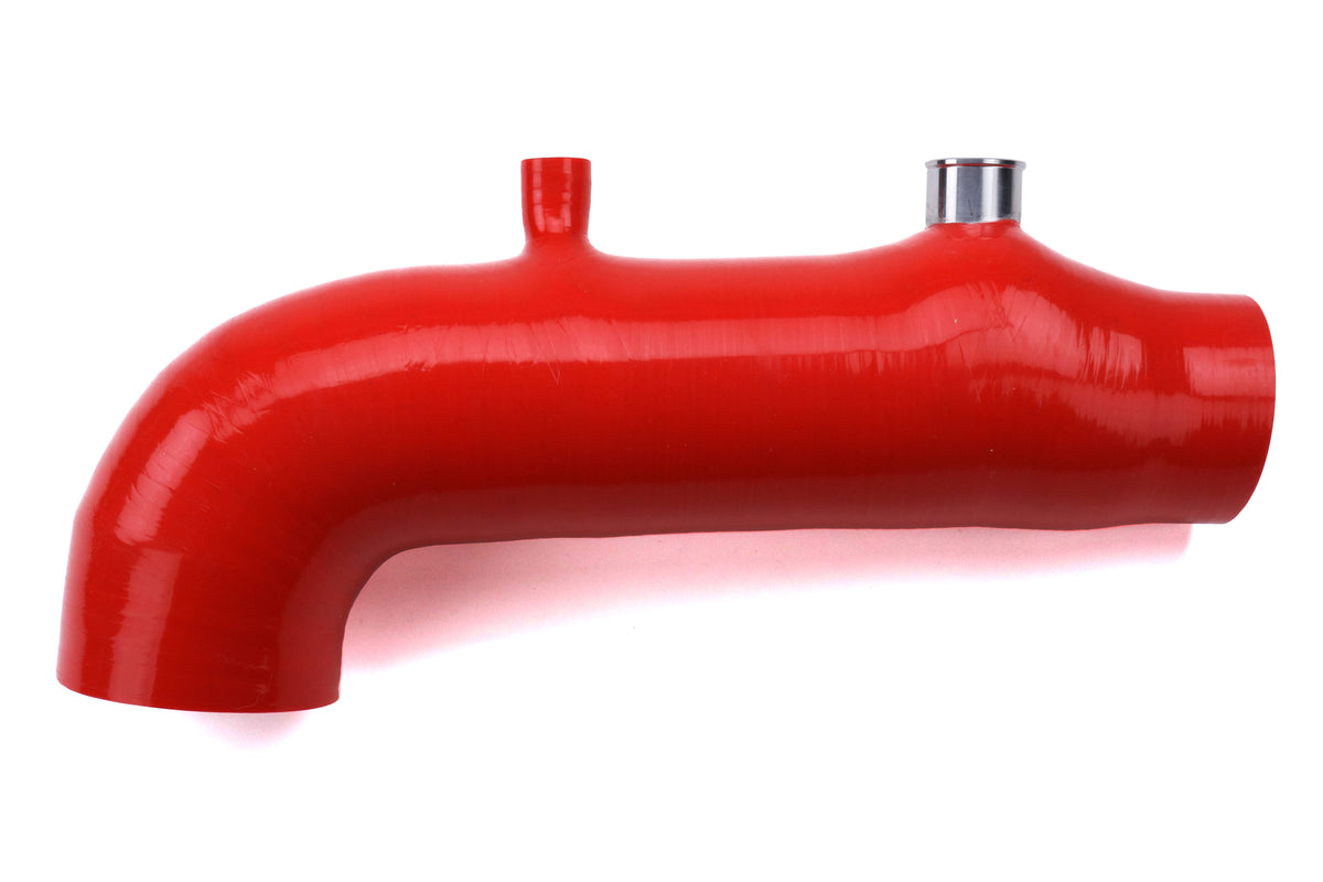 TQSTS-SU-463RD Torque Solution Turbo Inlet Hose Red - Subaru WRX 2002-2007 / STI 2004+ / Legacy GT 2005-2009,