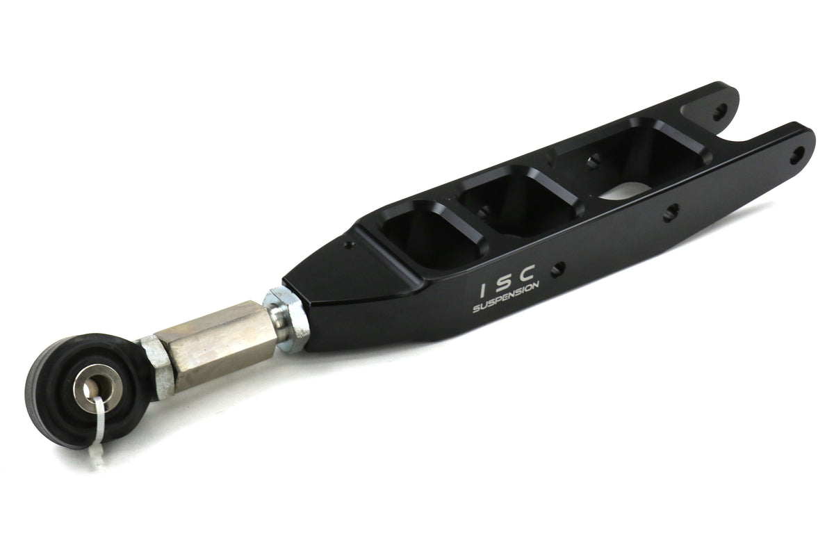 ISCISC-S012CA-V3-B ISC Suspension V3 Control Arms in Stealth Black Finish - 2008+ Subaru WRX & STI / 2013-2020 FRS / BRZ / 86,