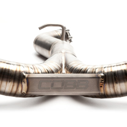 COB515140 Cobb Tuning Titanium Cat Back Exhaust System - 2015+ WRX / STI,