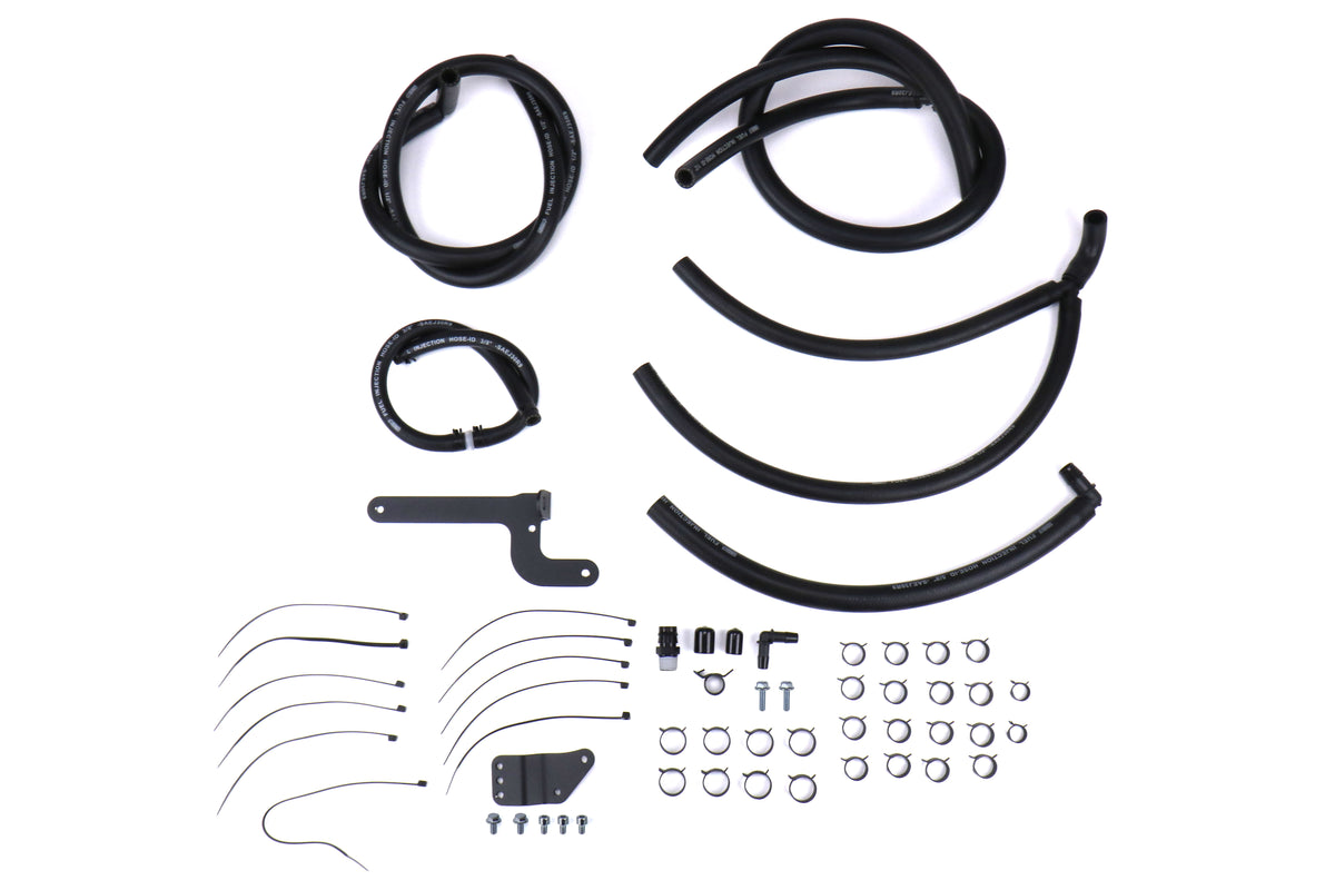 COB843615 COBB Tuning Air Oil Separator Black and Red - 2015-2020 Subaru WRX,