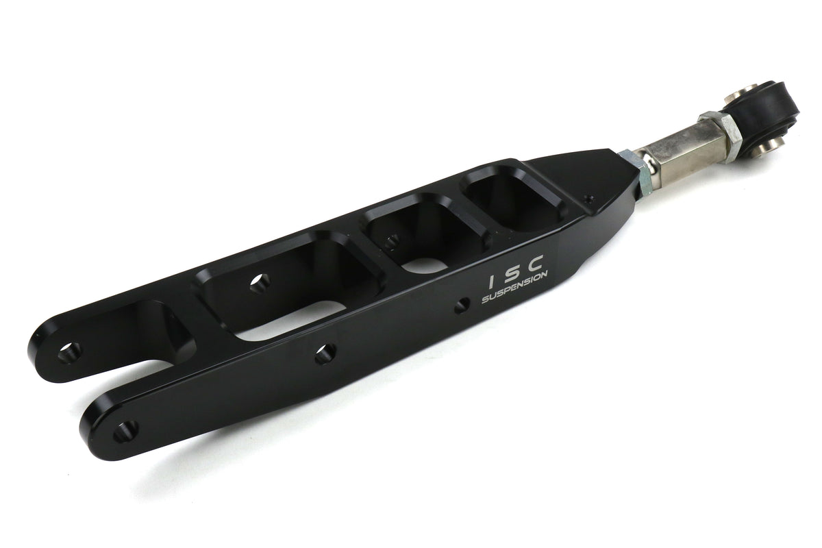 ISCISC-S012CA-V3-B ISC Suspension V3 Control Arms in Stealth Black Finish - 2008+ Subaru WRX & STI / 2013-2020 FRS / BRZ / 86,