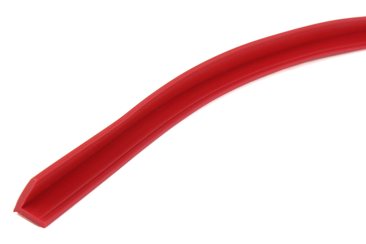 STIST96020ST010 STI Red Front Skirt Lip - 2015+ WRX / 2015+ STI / 2013+ BRZ,