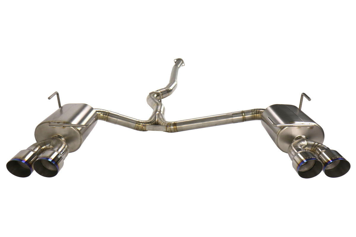 COB515140 Cobb Tuning Titanium Cat Back Exhaust System - 2015+ WRX / STI,