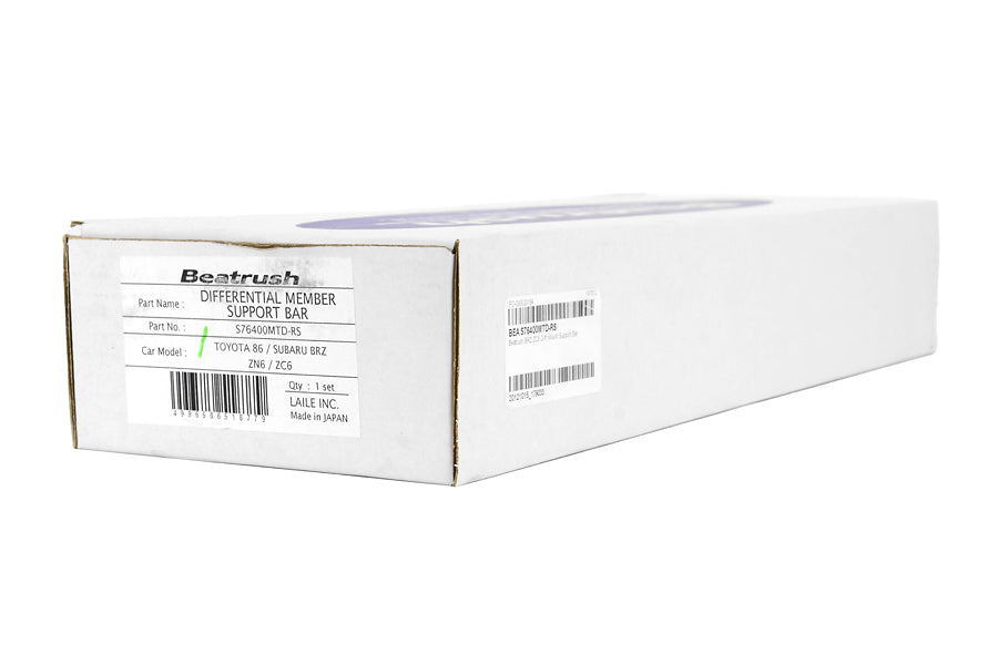 BEAS76400MTD-RS Beatrush Diff Mount Support Brace (Rear) - 2013+ FT86,
