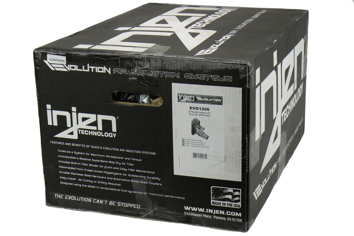 INJEVO1206 15-17 Subaru STI Injen Evo Cold Air Intake System,
