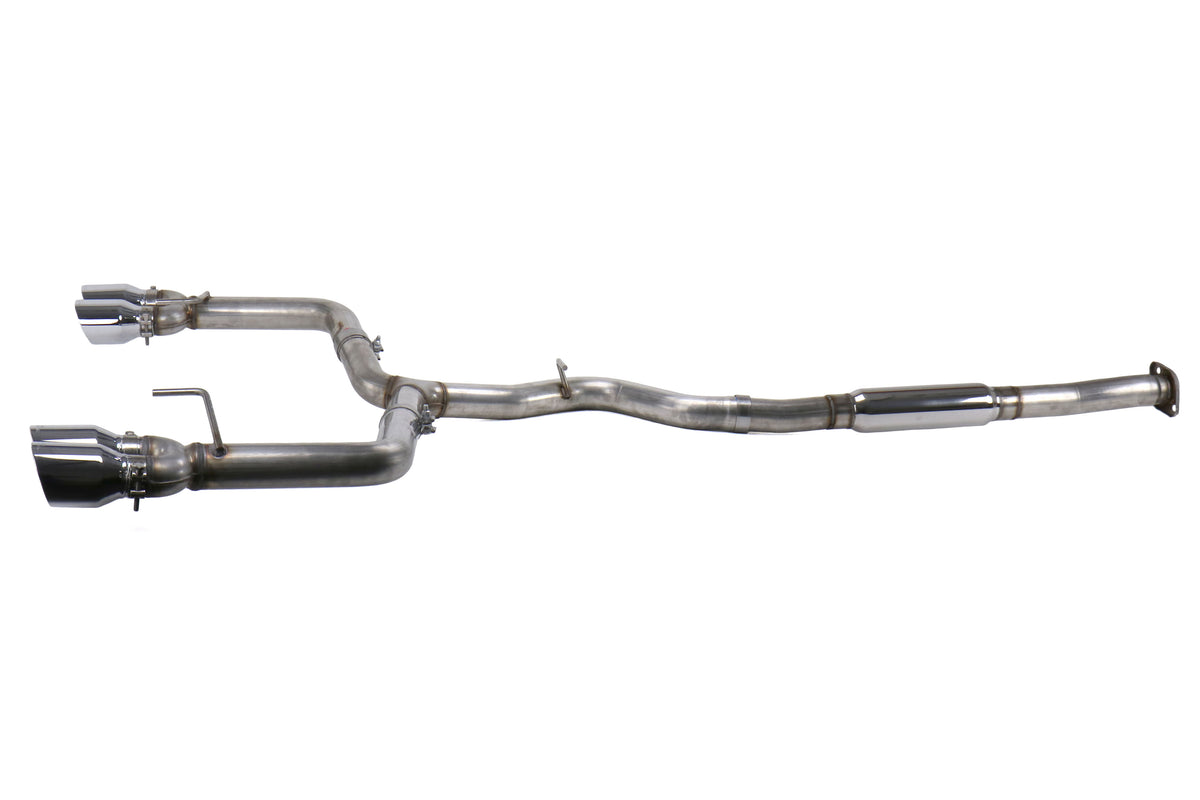 AWE3020-42058 AWE Track Edition Exhaust Chrome Silver Quad Tips (102mm) - 2015+ WRX / STI,