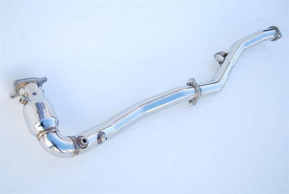 INVHS15SWMDOC Invidia Catted Stainless Steel Downpipe - 2015+ WRX 6MT,