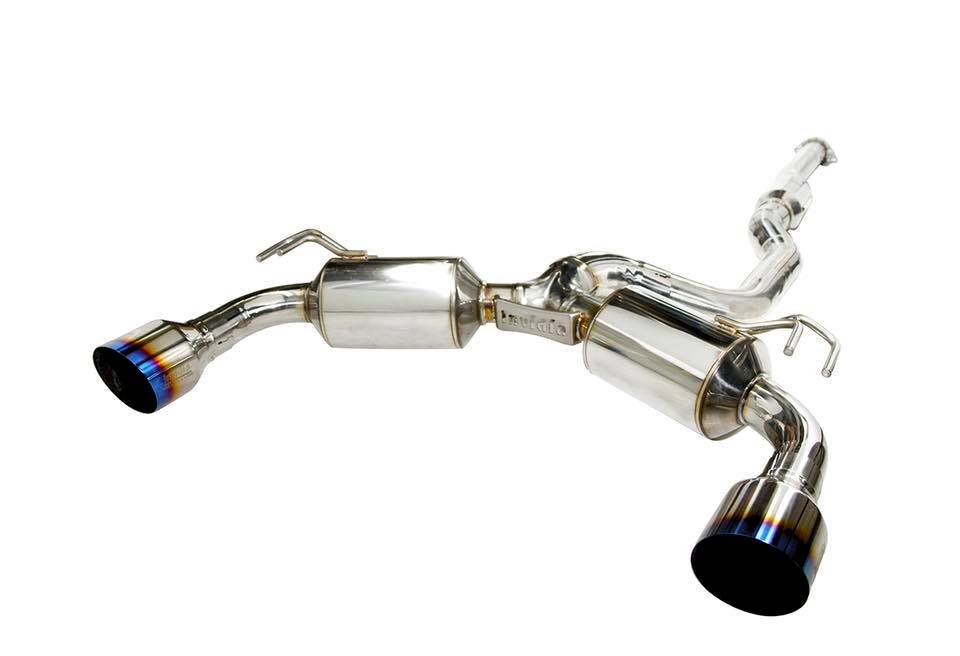INVHS12SST6N21GT Invidia N2 Cat Back Exhaust Titanium Tips - 2013+ FT86,