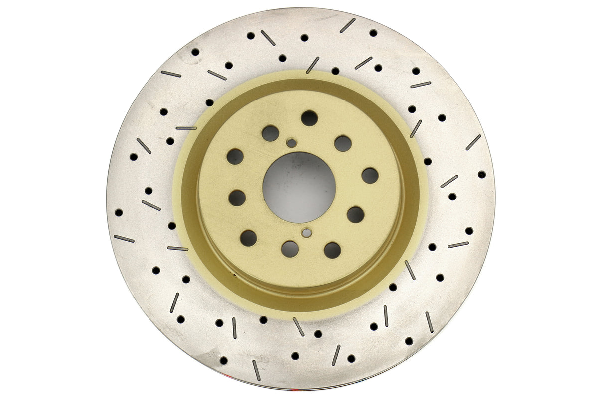 DBB42650XS-10 DBA Front 4000 Series Cross Drilled and Slotted Rotors (Front) - 2015+ WRX / 2014+ Forester,