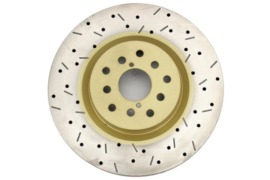 DBB42650XS-10 DBA Front 4000 Series Cross Drilled and Slotted Rotors (Front) - 2015+ WRX / 2014+ Forester,