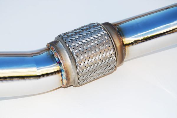 INVHS15SW4GTT Invidia N1 Resonated Single Exit Cat Back Exhaust (Titanium Tip) - 2015+ WRX / 2015+ STI,