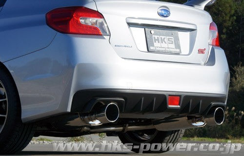HKS31029-AF011 HKS Super Turbo Cat Back Exhaust System - 2015+ WRX / 2015+ STI,