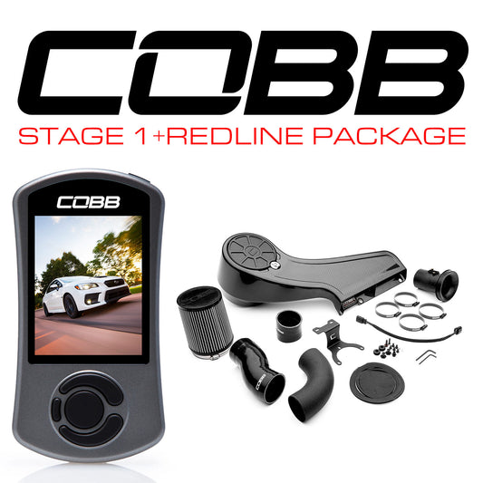 COBB Subaru Stage 1 + Redline Carbon Fiber Power Package  - 2015-2021 Subaru WRX