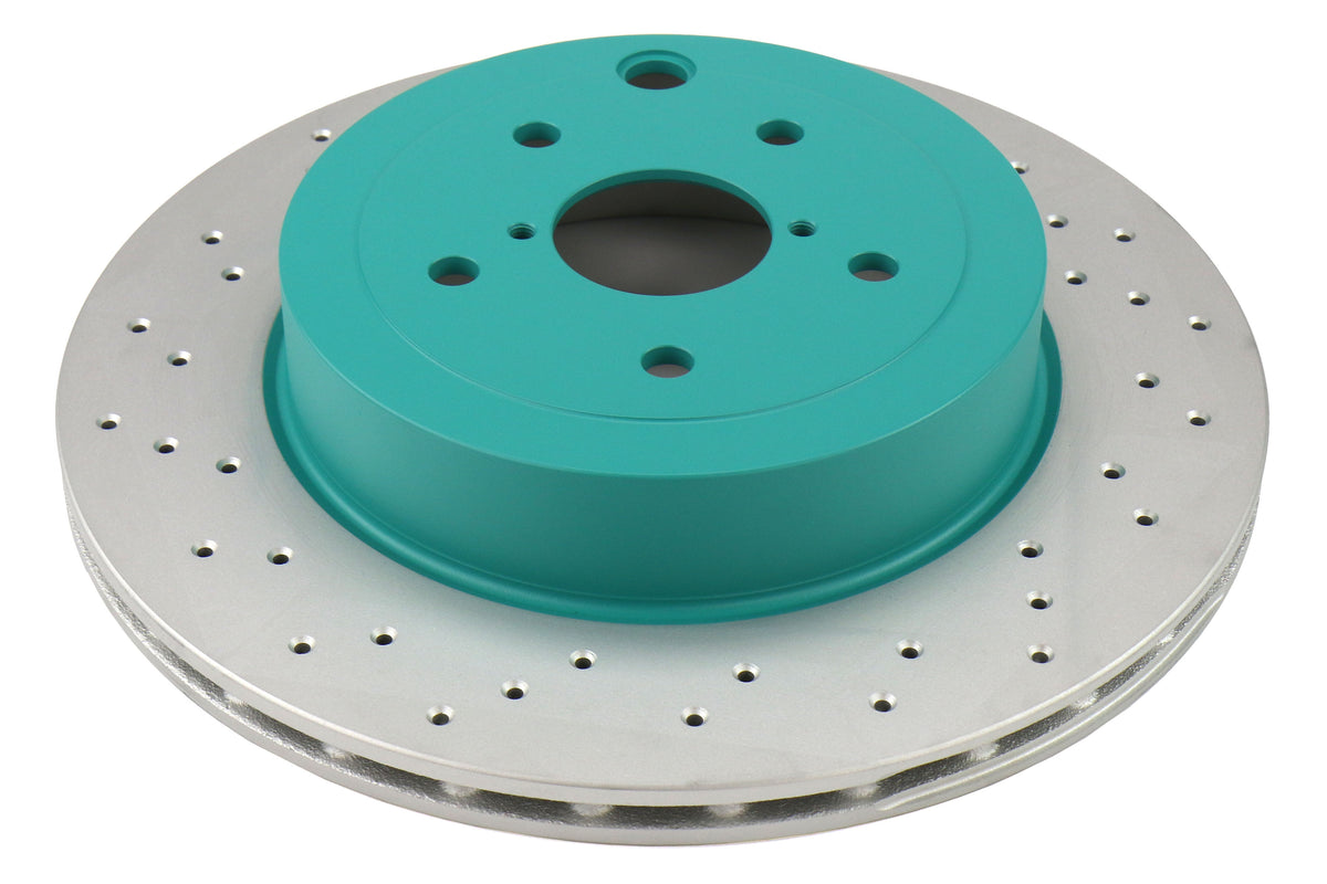 PMUPCRDFR7046S Project Mu Club Racer Rear Rotors - 2015-2017 Subaru STI,