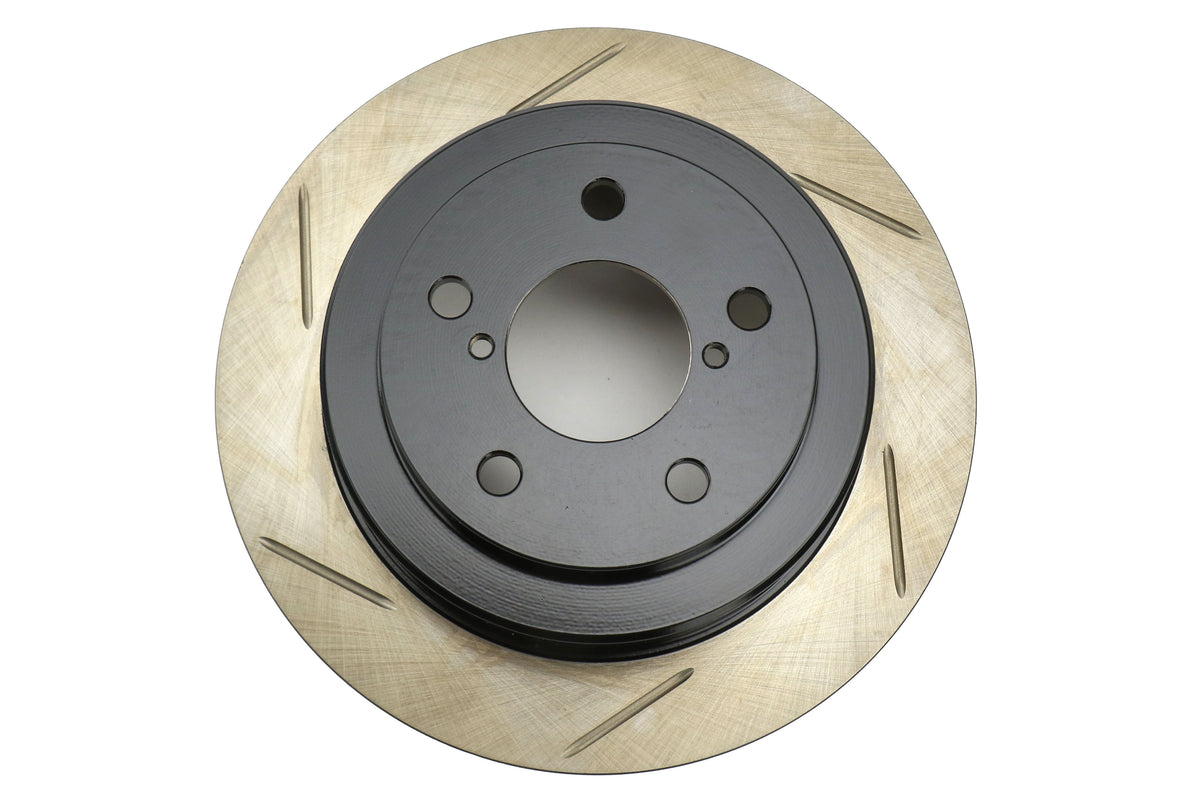 STT126.47011SR Stoptech Slotted Rear Right Rotor Single - Subaru Models (inc. 2002-2005 WRX),