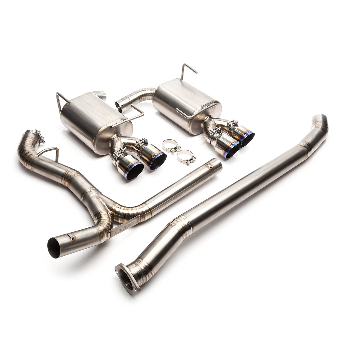 COB515140 Cobb Tuning Titanium Cat Back Exhaust System - 2015+ WRX / STI,