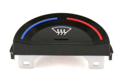 STIWRXDC-KNOB Subaru OEM JDM Dual Climate Piano Black Knob Filler Panels - 2015+ WRX / 2015+ STI / 2014+ Forester / 2013-2016 Crosstrek,