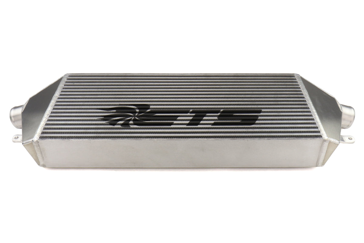 ETS200-20-IC-007 ETS Front Mount Intercooler Silver Core Black Stencil - 2008-2014 Subaru STI,