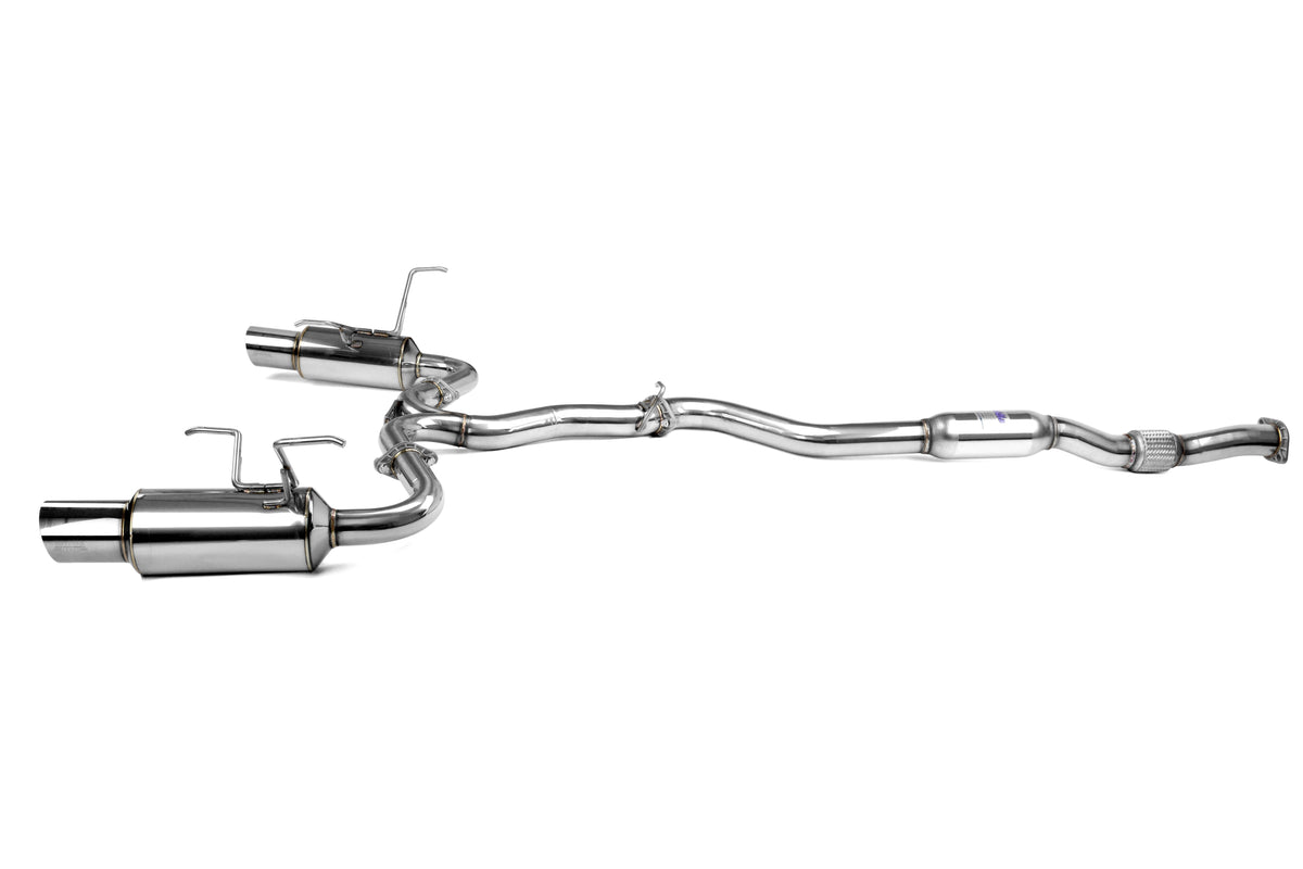 INVHS15STIGTP Invidia N1 Dual Exhaust (Stainless or Titanium Tips) - 2015+ WRX / 2015+ STI-Stainless Tips,