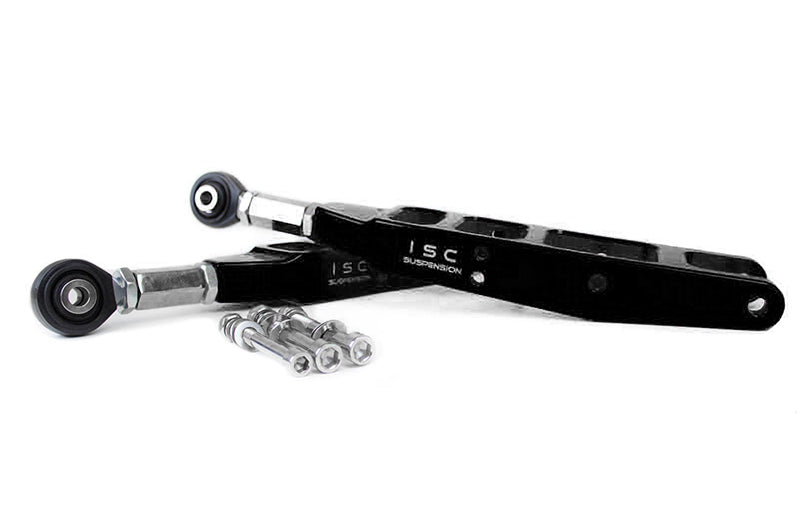 ISCISC-S012CA-V3-B ISC Suspension V3 Control Arms in Stealth Black Finish - 2008+ Subaru WRX & STI / 2013-2020 FRS / BRZ / 86,