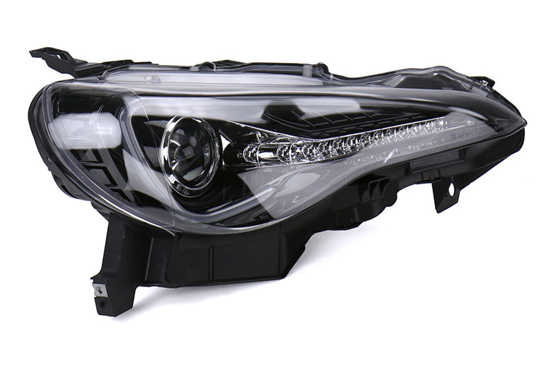 SCDLHP-FRS12BK-TM Spec-D Clear Lens LED Bar with Glossy Black Housing - 2013-2020 FRS / BRZ / 86,